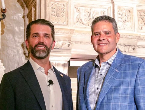 Donald Trump Jr. and Dylan Jovine